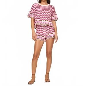 NEW L*SPACE women's sunchaser short in shell yeah short